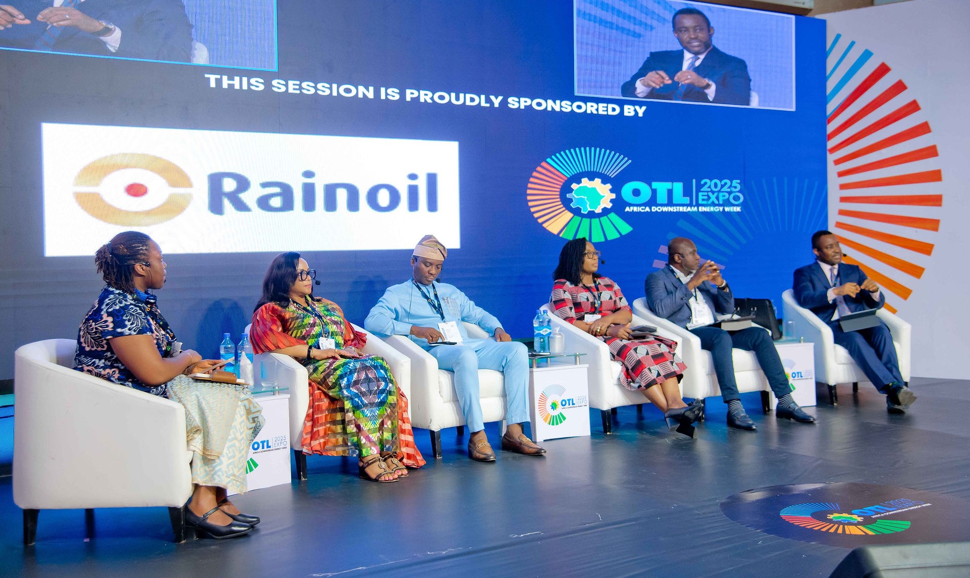 Industry leaders during a sponsored OTL panel session
